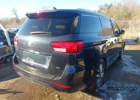 2016 Kia Sedona Sx из США, поврежденный, VIN KNDMC5C19G6154563